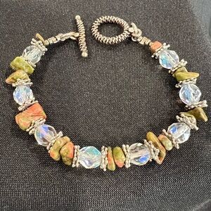 🤎💚Custom Made “Rock” Beacelet💚🤎